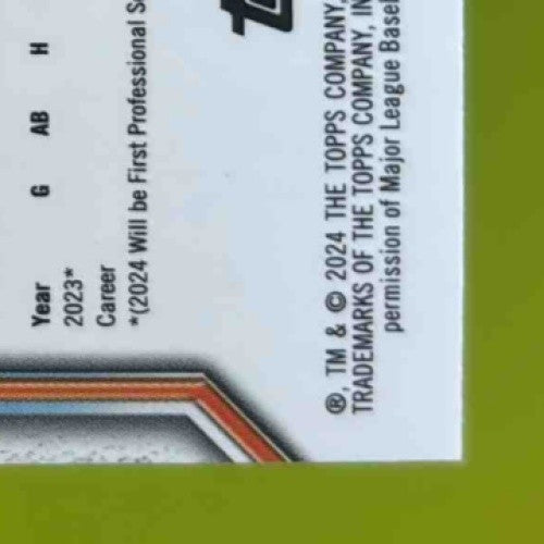 2024 Bowman Sterling Camilo Diaz Prospect Blue Refractor 25/25 Houston Astros - Sports Cards