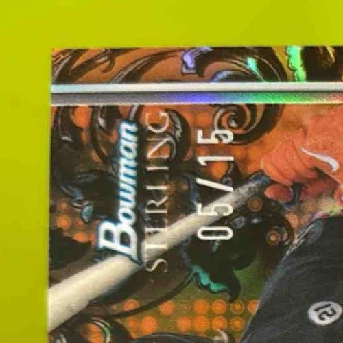 2024 Bowman Sterling Heston Kjerstad Rookies Rose Gold 5/15 RC Baltimore Orioles - Sports Cards