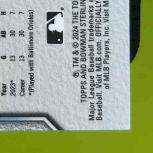 2024 Bowman Sterling Heston Kjerstad Rookies Rose Gold 5/15 RC Baltimore Orioles - Sports Cards