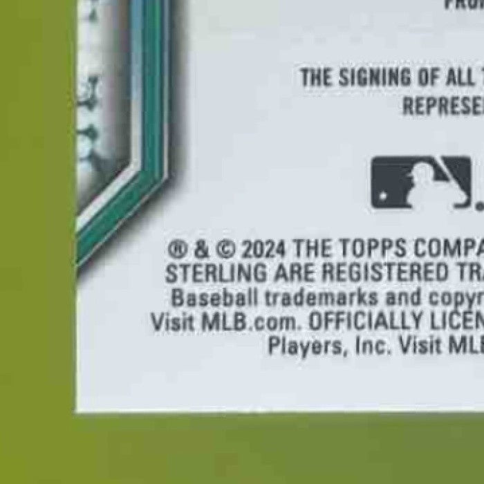 2024 Bowman Sterling Jonny Farmelo Prospect Auto #PA-JF Seattle Mariners - Sports Cards