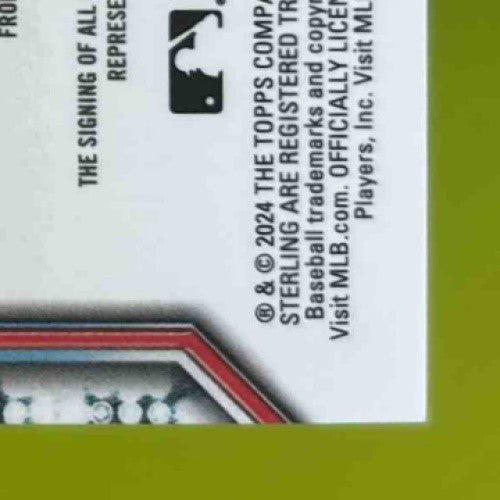 2024 Bowman Sterling Kyle Teel Prospect Auto Wave Refractor /125 Boston Red Sox - Sports Cards