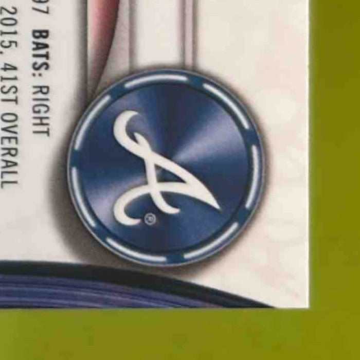 2024 Bowman’s Best Austin Riley Gold Lava Refractor 36/50 #6 Atlanta Braves - Sports Cards