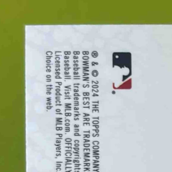 2024 Bowman’s Best Austin Riley Gold Lava Refractor 36/50 #6 Atlanta Braves - Sports Cards