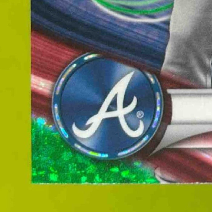2024 Bowman’s Best Austin Riley Green Refractor 39/99 #6 Atlanta Braves - Sports Cards