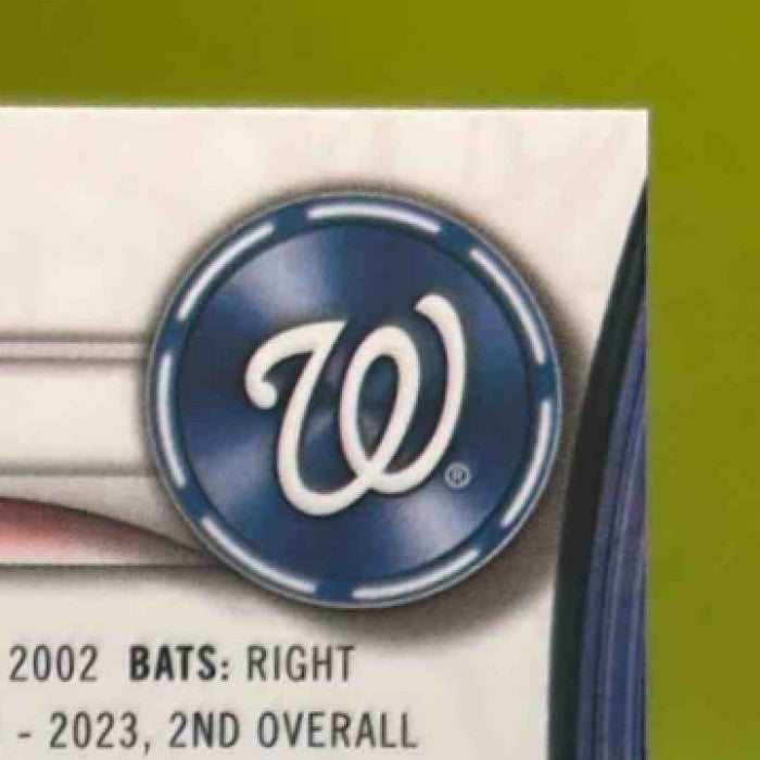 2024 Bowman’s Best Dylan Crews Prospects Green Refractor 14/99 Nationals - Sports Cards