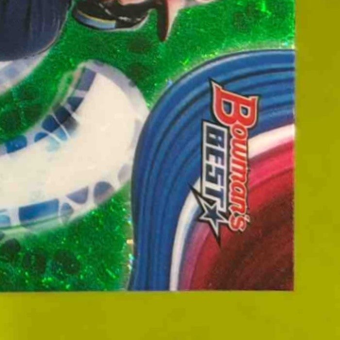 2024 Bowman’s Best Dylan Crews Prospects Green Refractor 14/99 Nationals - Sports Cards