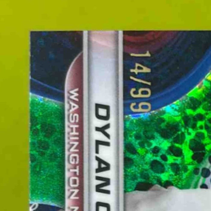 2024 Bowman’s Best Dylan Crews Prospects Green Refractor 14/99 Nationals - Sports Cards