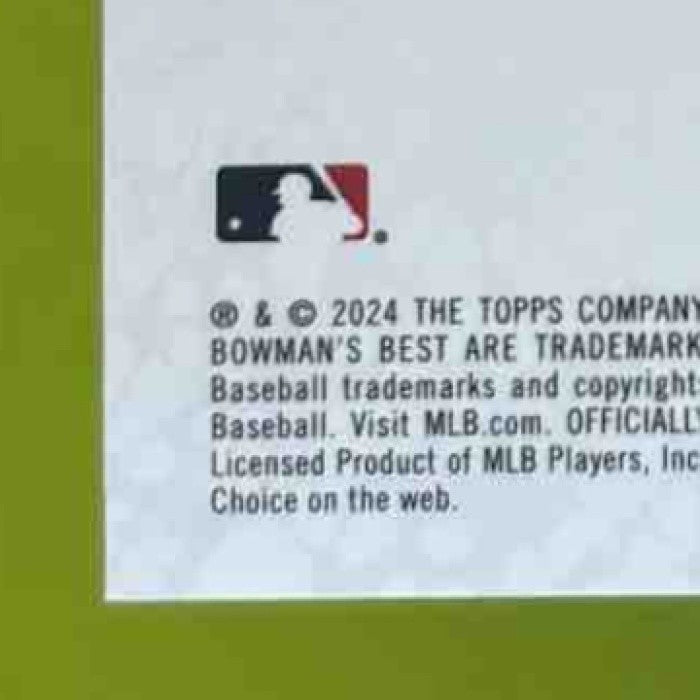 2024 Bowman’s Best Ethan Salas Prospects Gold Lava /50 San Diego Padres - Sports Cards