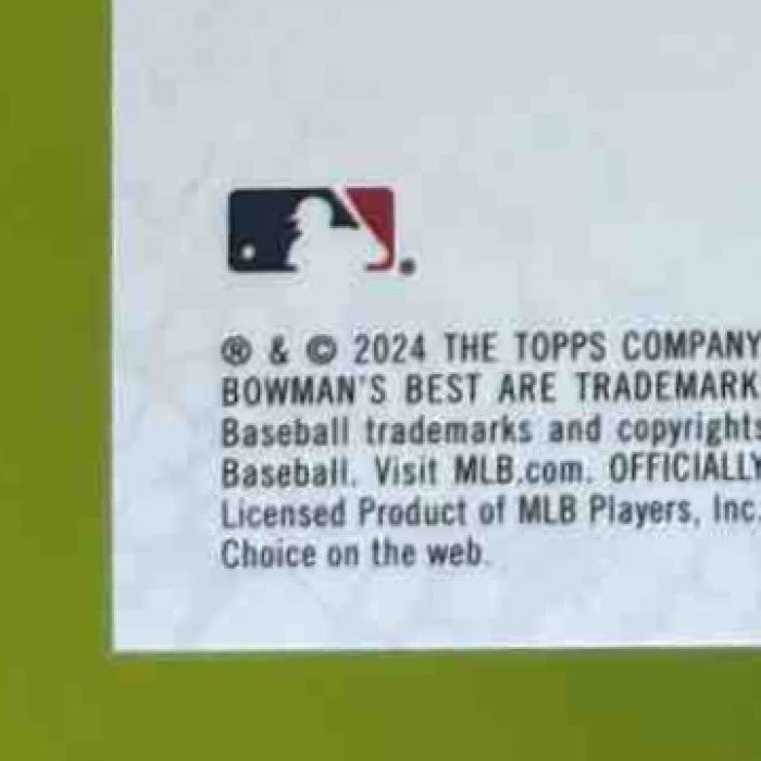 2024 Bowman’s Best Ethan Salas Prospects Orange Refractor /25 San Diego Padres - Sports Cards