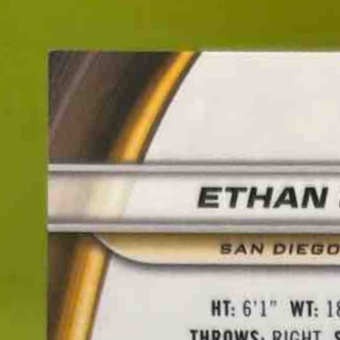 2024 Bowman’s Best Ethan Salas Prospects Orange Refractor /25 San Diego Padres - Sports Cards