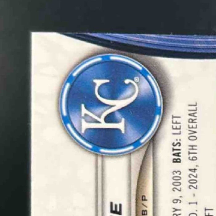 2024 Bowman’s Best Jac Caglianone Prospects #TP-6 Kansas City Royals - Sports Cards