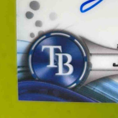 2024 Bowman’s Best Junior Caminero Best of Auto #B24-JCA RC Tampa Bay Rays - Sports Cards
