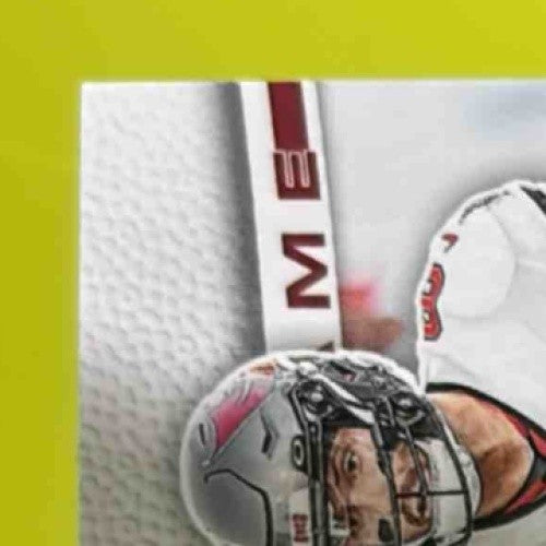 2024 Certified Baker Mayfield Piece of the Game Red 69/99 Tampa Bay Buccaneers - Sports Cards