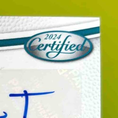 2024 Certified Brian Thomas Piece of the Game Signatures Teal 11/50 Rookie Auto - Sports Cards
