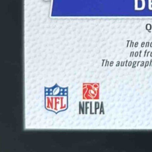 2024 Certified Devin Leary Freshman Fabric Signatures Red /199 Ravens - Sports Cards