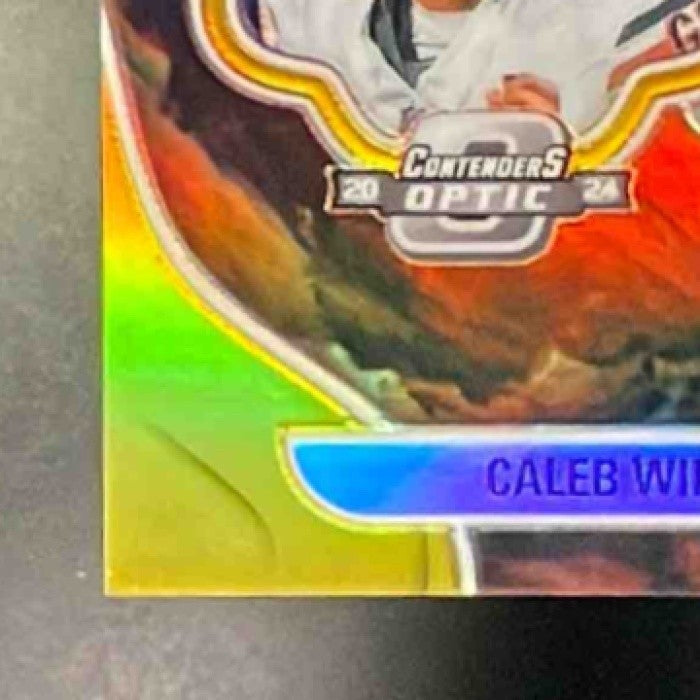 2024 Contenders Optic Caleb Williams Dreams Gold Prizm 01/10 RC Chicago Bears - Sports Cards