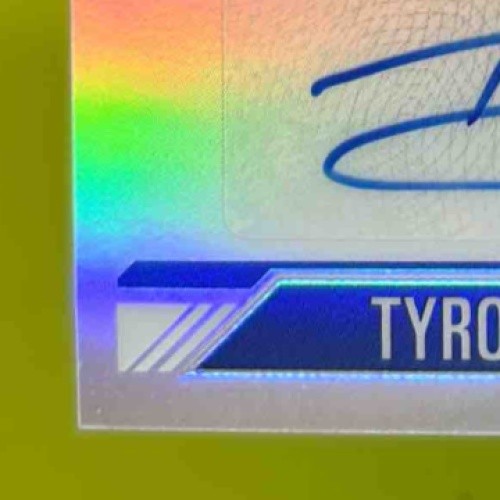 2024 Contenders Optic Tyrone Tracy Jr. Rookie Ticket Auto Silver #166 Giants - Sports Cards