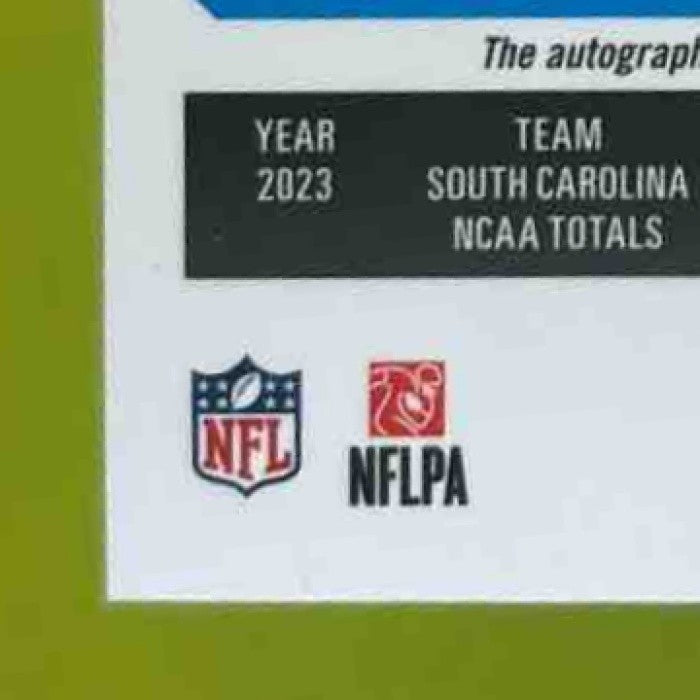 2024 Contenders Optic Xavier Legette RPS Auto Silver Prizm #107 RC Panthers - Sports Cards