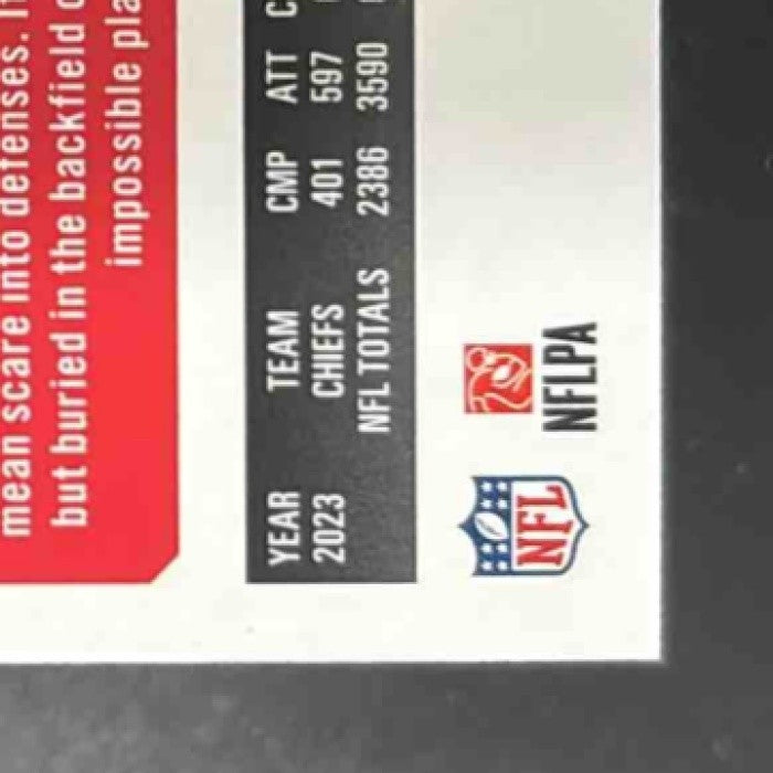 2024 Contenders Patrick Mahomes II Game Ticket /499 #50 Kansas City Chiefs - Sports Cards