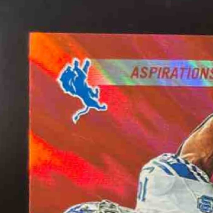 2024 Donruss Elite Amon-Ra St. Brown Aspirations Shimmer /875 #87 Detroit Lions - Sports Cards