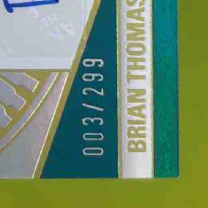 2024 Donruss Elite Brian Thomas Jr. Turn of the Century Auto /299 RC Jaguars - Sports Cards