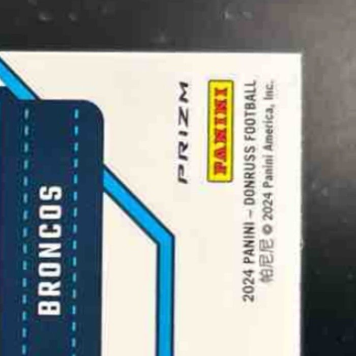 2024 Donruss Optic Bo Nix Rated Rookie Preview Red Pandora #369 Denver Broncos - Sports Cards