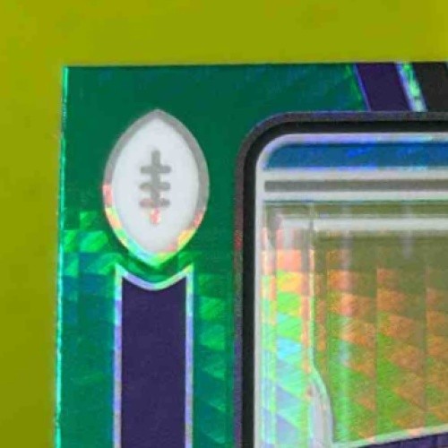 2024 Donruss Optic J.J. McCarthy Green Hyper #235 Rated Rookie Minnesota Vikings - Sports Cards