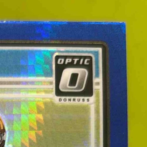 2024 Donruss Optic Jayden Daniels Blue Hyper #248 Rated Rookie Commanders - Sports Cards