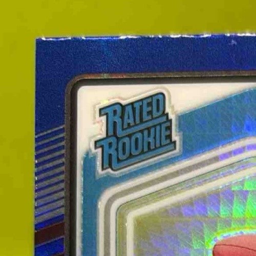 2024 Donruss Optic Jayden Daniels Blue Hyper #248 Rated Rookie Commanders - Sports Cards