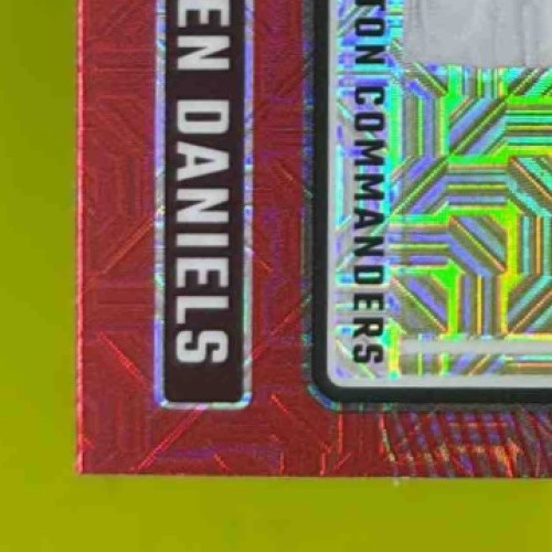 2024 Donruss Optic Jayden Daniels Red Mojo #248 Rated Rookie Commanders - Sports Cards