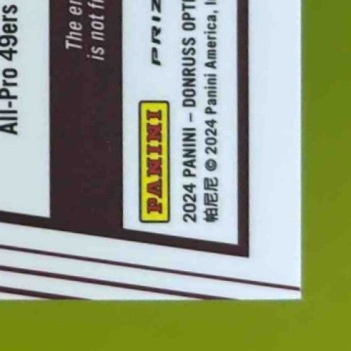 2024 Donruss Optic Luke McCaffrey Rookie Phenoms Gold 1/10 Washington Commanders - Sports Cards