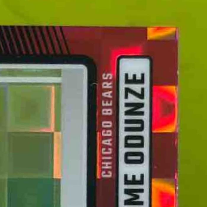2024 Donruss Rome Odunze Optic Rated Rookie Preview Red Pandora #309 RC Bears - Sports Cards