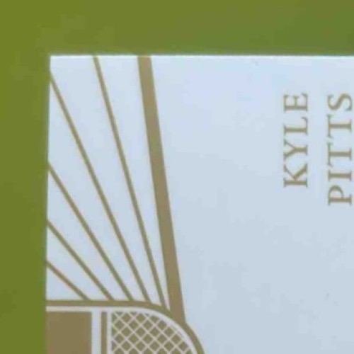 2024 Flawless Drake London Kyle Pitts Dual Memorabilia Ruby 5/15 #2 MEM Falcons - Sports Cards