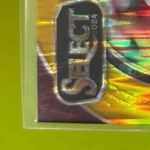 2024 i Select Jayden Daniels Club Red and Yellow Shock #217 RC Commanders - Sports Cards