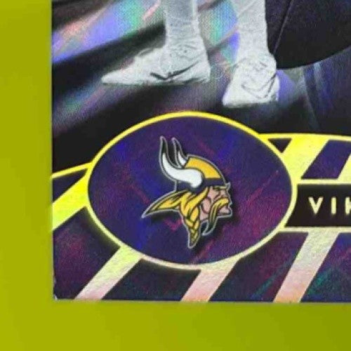 2024 Illusions J.J. McCarthy Diamond Trophy Collection 20/50 #100 Vikings Rookie - Sports Cards