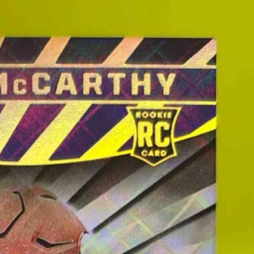 2024 Illusions J.J. McCarthy Diamond Trophy Collection 20/50 #100 Vikings Rookie - Sports Cards