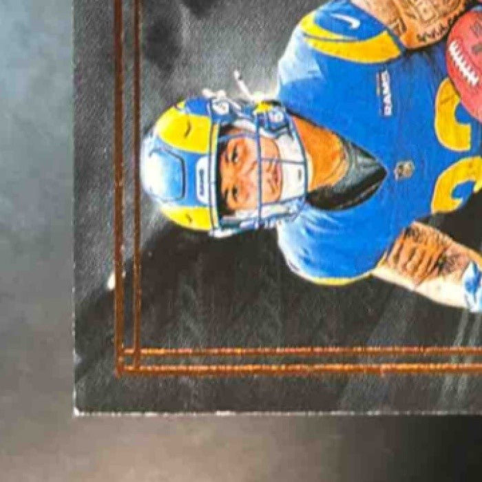 2024 Impeccable Blake Corum Rookie Landscape Bronze /35 RC Auto Los Angeles Rams - Sports Cards