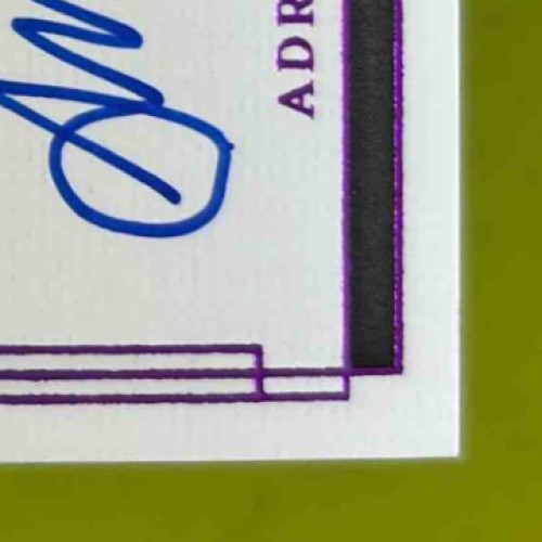 2024 Impeccable LIV Golf Adrian Meronk Elegance Memorabilia Auto Purple 16/19 Sports Cards