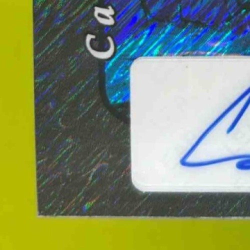 2024 Leaf Collective Cameron Ward Press Pass Auto Shimmer Black /6 Hurricanes - Sports Cards