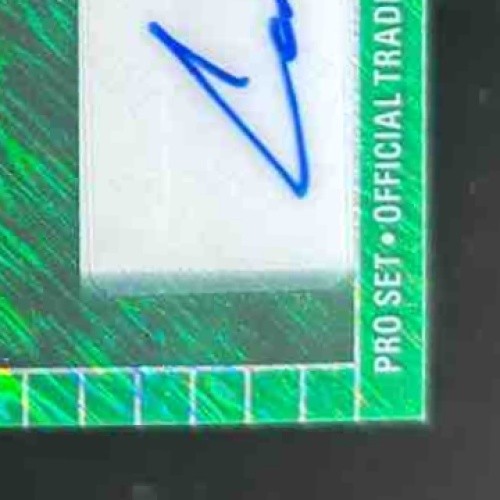 2024 Leaf Collective Cameron Ward Pro Set 1989 Auto Shimmer Green RC Hurricanes - Sports Cards