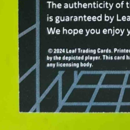 2024 Leaf Futures Multi-Sport Cameron Ward Auto Silver /149 #A-CW1 - Sports Cards