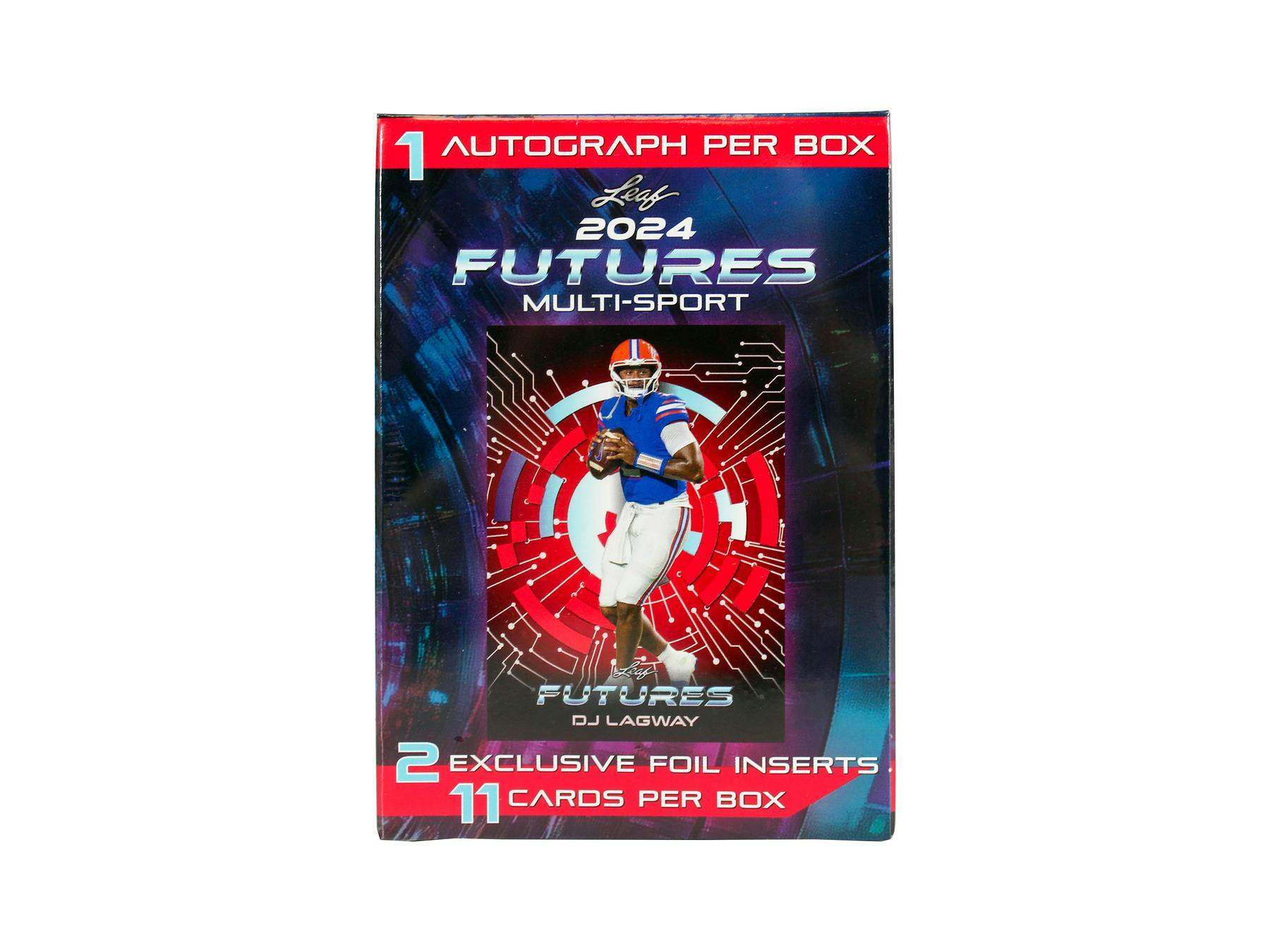2024 Leaf Futures Multisport Blaster Box (1 Auto) Jayden Daniels Yamal Travis Bazzana - NFL Hobby Box