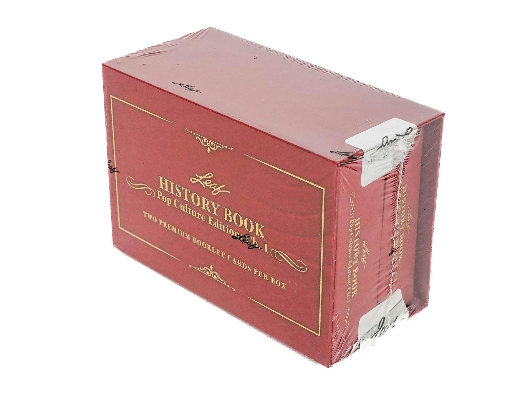 2024 Leaf History Book Pop Culture Edition Chapter 1 Hobby Box (2 Mega Hits) - Hobby Box