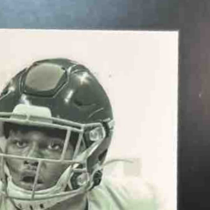 2024 Leaf Metal Dallas Turner So Money! Crystal Purple /6 Auto Crimson Tide - Sports Cards