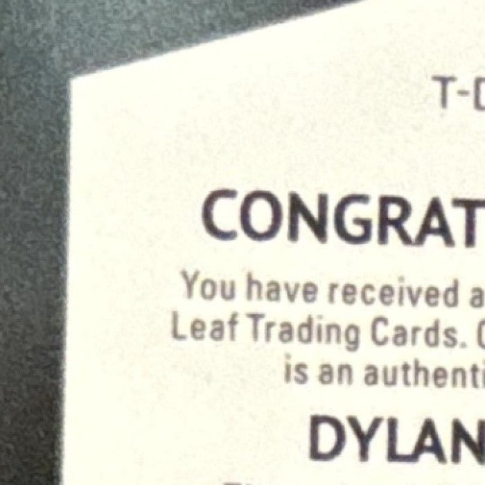 2024 Leaf Metal Dylan Crews Top 100 Auto /5 #T-DC1 Auto - Sports Cards