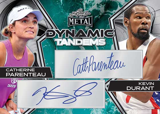 2024 Leaf Metal Pickleball Hobby Box (5 Autos) - NFL Hobby Box