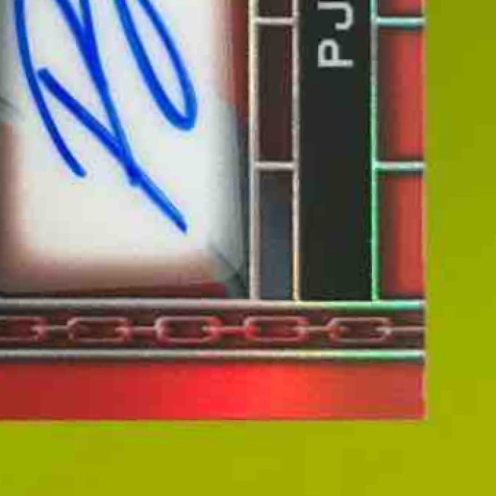 2024 Leaf Trinity PJ Morlando Steel Auto Prismatic Red /5 - Sports Cards