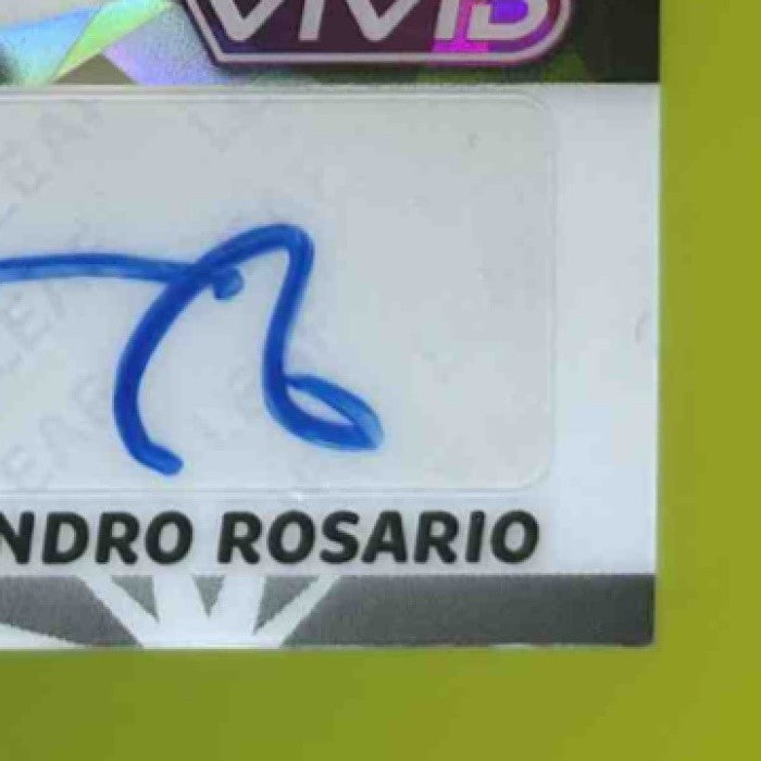 2024 Leaf Vivid Alejandro Rosario Dazzling Performers White /6 #DP-AR1 Auto - Sports Cards