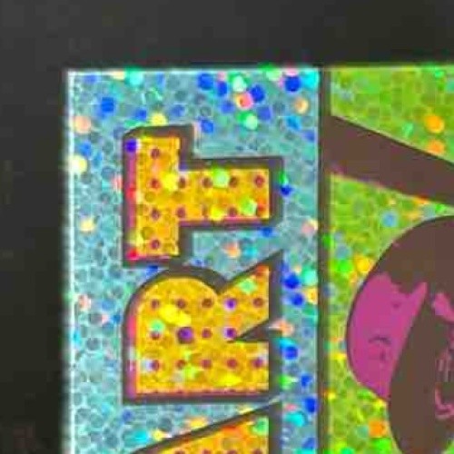 2024 Leaf Vivid Cecil Fielder Pop Art Sparkle Yellow 4/10 Auto Detroit Tigers - Sports Cards