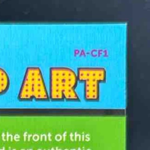 2024 Leaf Vivid Cecil Fielder Pop Art Sparkle Yellow 4/10 Auto Detroit Tigers - Sports Cards